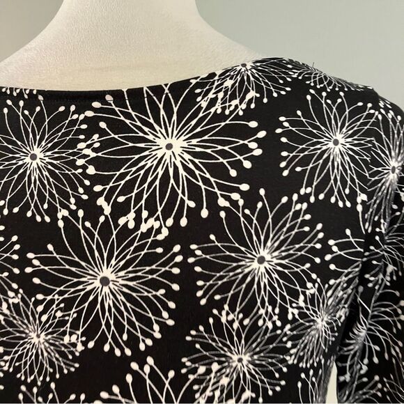 Soybu Black and White Sheath Dress with Long Sleeve size Small - Picture 6 of 11